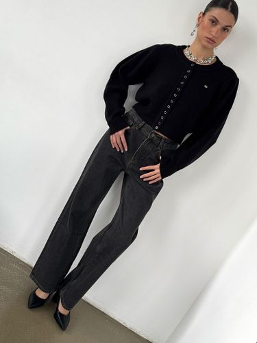 Черный вязаный кардиган MINI CLOSET