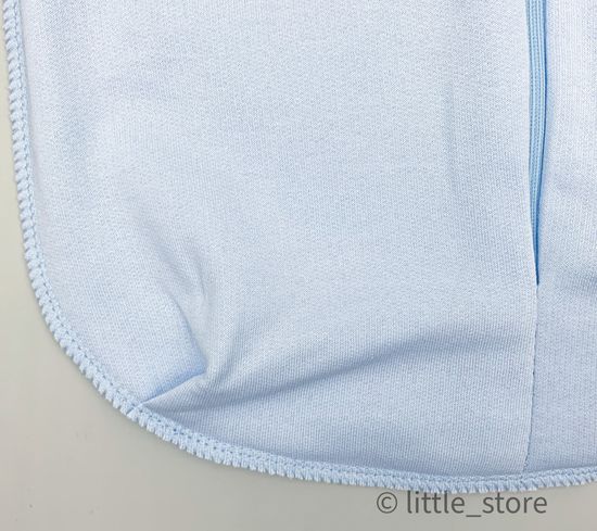 Спальный мешок утепленный "Зайкины истории" голубой