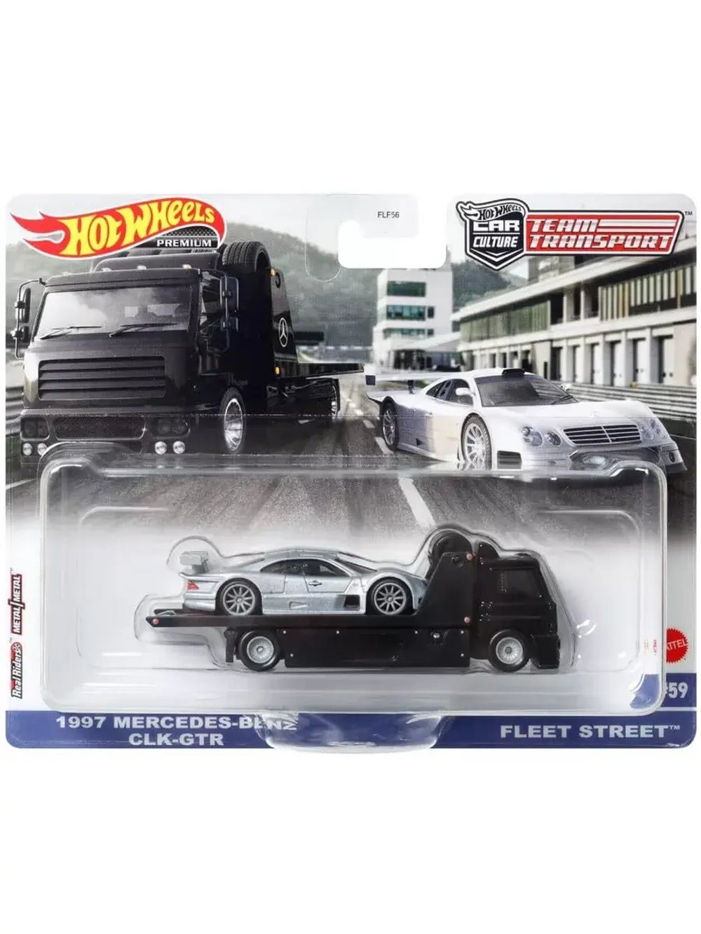 Набор Хот Вилс Premium 97 Mercedes-Benz и Fleet Street HKF46
