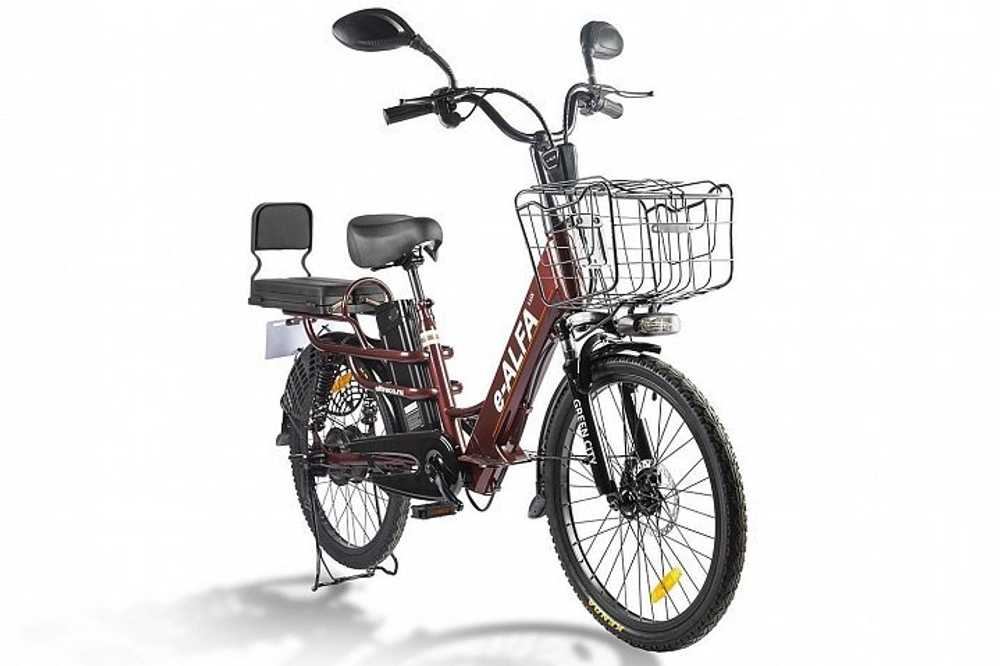 Велогибрид GREEN CITY e-ALFA LUX