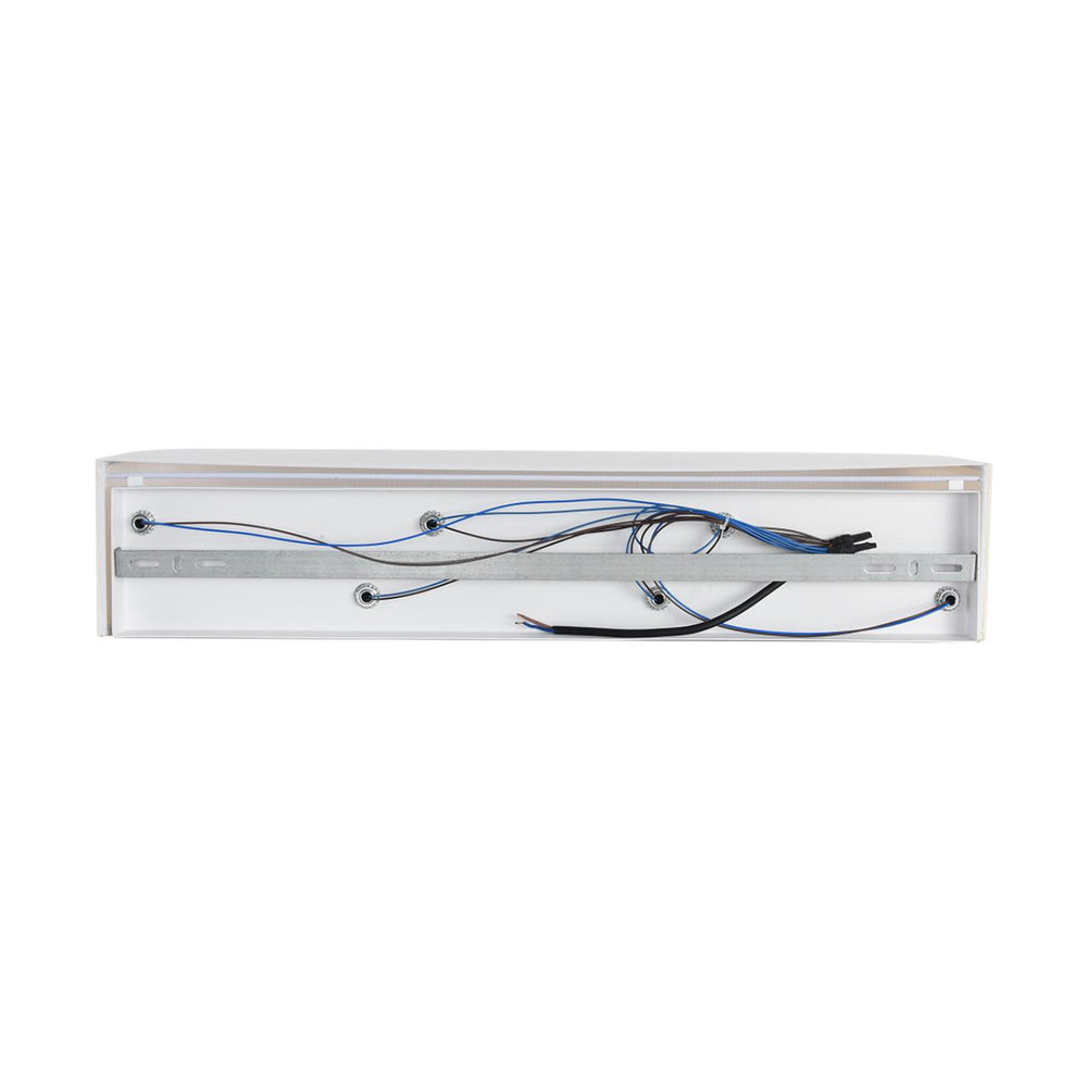 8326/6W MODERNI LN26 423 белый/зеленый, металл/текстиль/пластик Бра E14 LED 6*10W 220V GOFERA