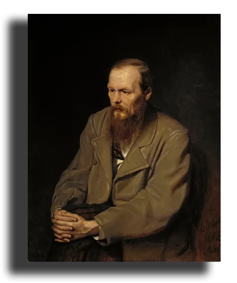 Репродукция " Перов - Портрет Достоевского"