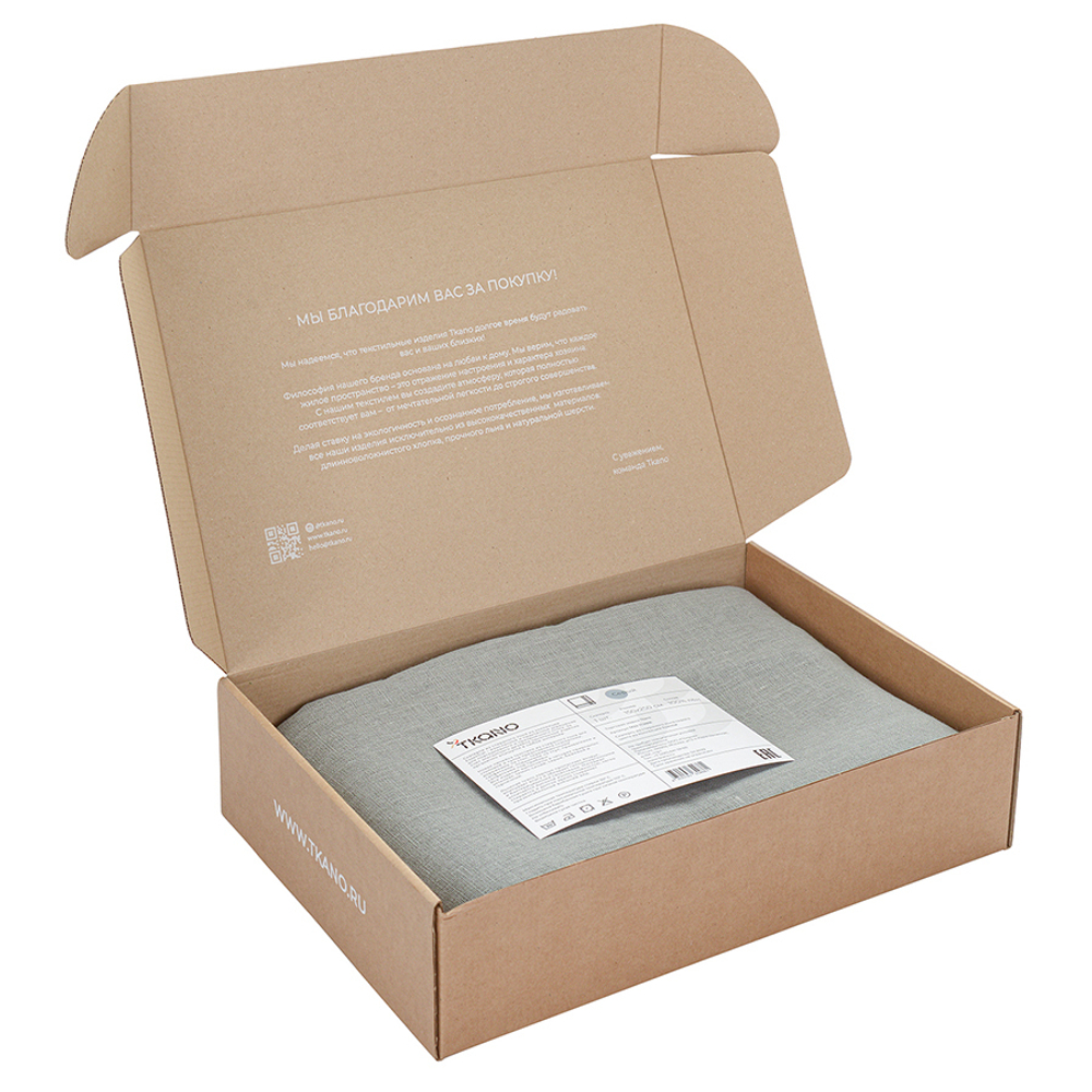 Скатерть 150x250 Tkano Essential серая