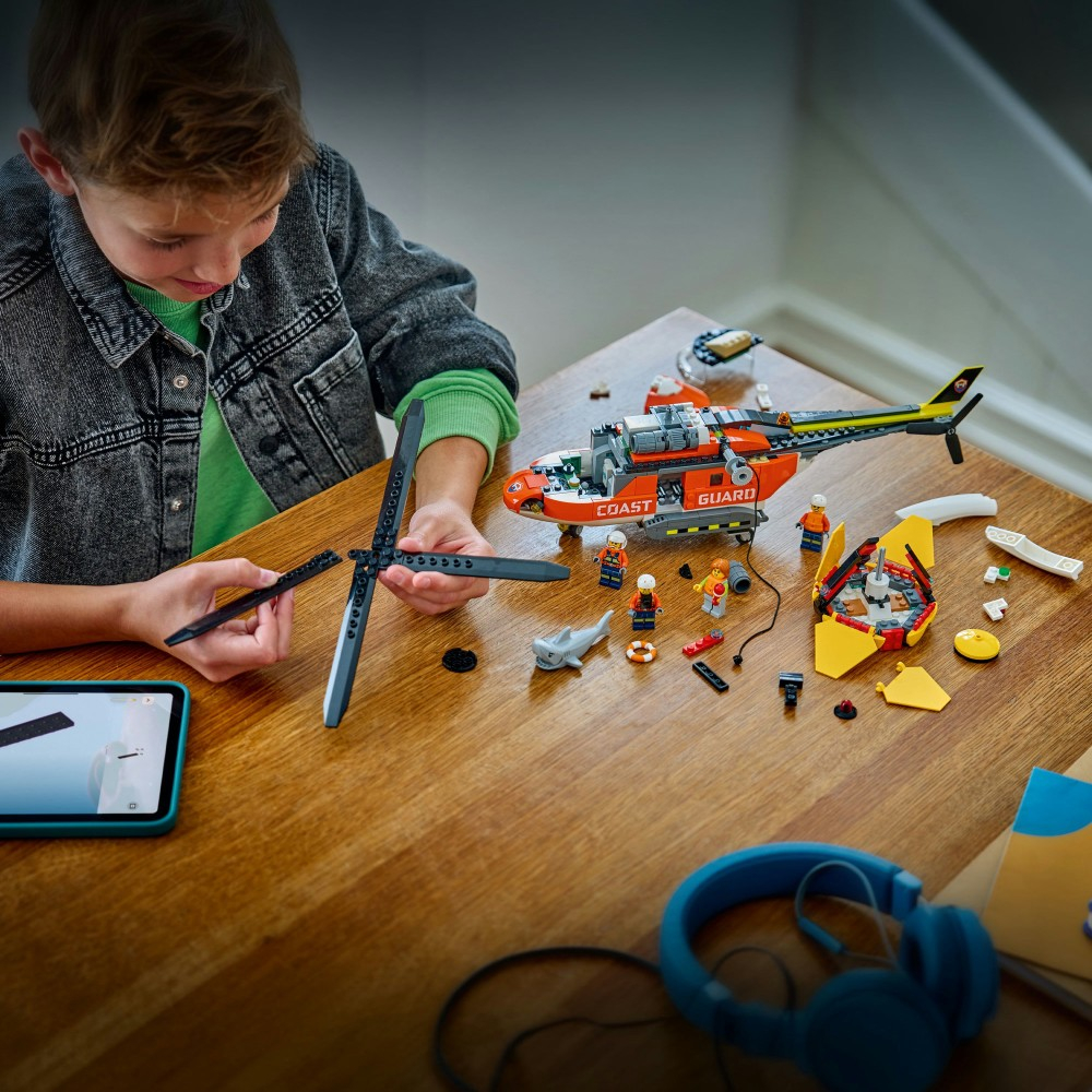 Конструктор LEGO City 60503 Вертолёт береговой охраны — фото 6