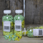 Смальта колотая желтого цвета