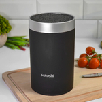 Подставка для ножей 18см d11см "Меко" SATOSHI