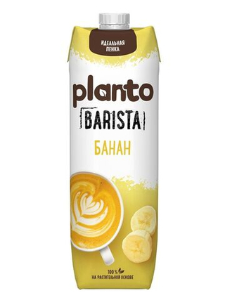 PLANTO BARISTA Напиток банановый, 1л