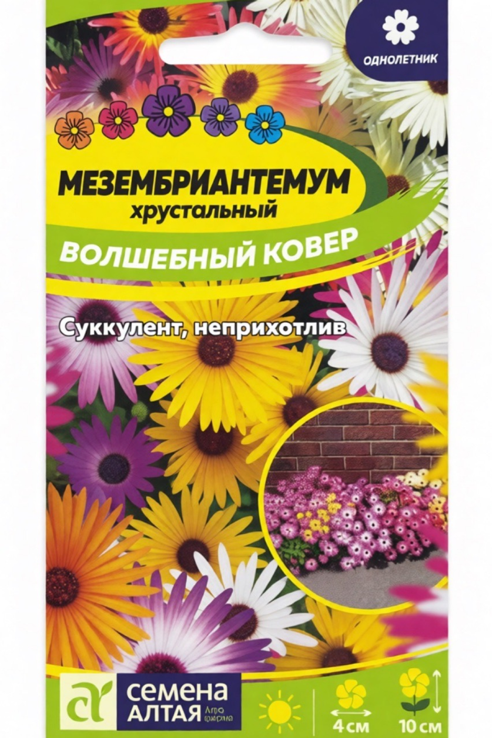 Мезембриантемум Волшебный ковер 0,1 г СМЦ367