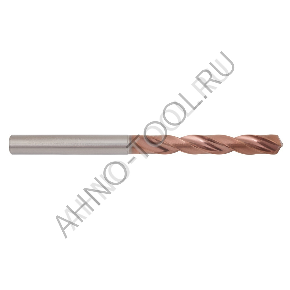 Сверло  6.0мм  твердосплавное 5D без подвода СОЖ. SP-X800050600 VHM AHNO по стали, чугуну, нерж. и ж