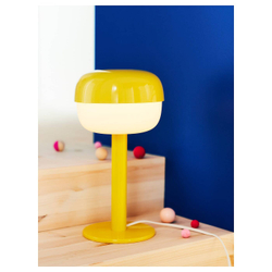 IKEA BLÅSVERK  (ИКЕА БЛÅСВЕРК)  -  Настольная лампа, желтая, 36 см