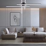 Citilux Trent CL203641 LED Люстра потолочная с пультом Чёрная