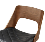 Стул барный JY1932 черный/черный