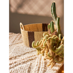 Корзина плетеная круглая bodhran chocolate из коллекции ethnic, размер l