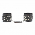 Коричневые оковы из мягкой кожи (Цвет: коричневый)