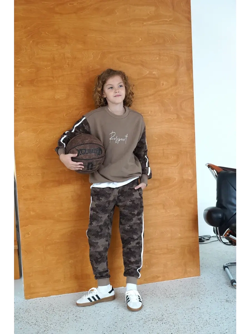 Спортивный костюм для мальчика, свитшот и брюки