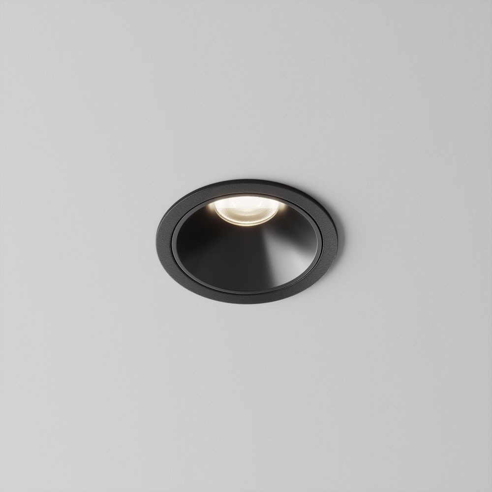 Светильник встраиваемый светодиодный Maytoni   DL043-01-10W4K-RD-B-1