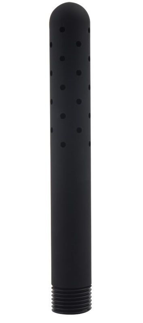 Черная насадка для интимного душа 360° water flow