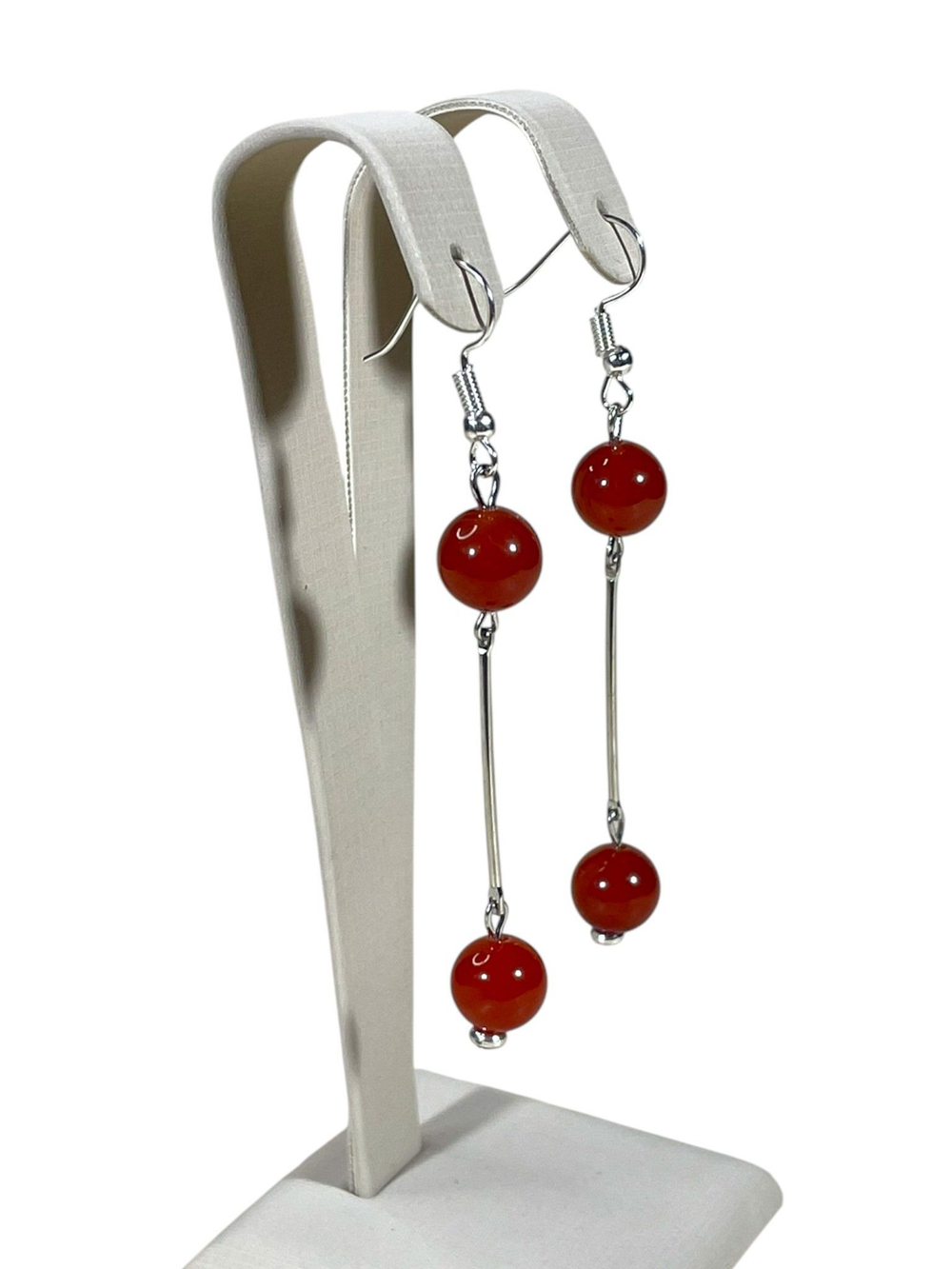 Серьги минимализм с палочкой