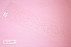 Шаблон для стежки "Цветочки" большой (арт. T02)