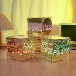 Ночник с тюльпанами,подарок девушке,ночник для девочки diy,30 цветок