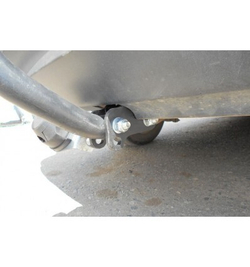 Фаркоп Трейлер 7240 на Hyundai Solaris (4/5dr.) седан/хэтчбек 2010-2015гг./Kia Rio III (4dr.) седан 2011г.-(паспорт и сертификат в комплекте)(без электрики)