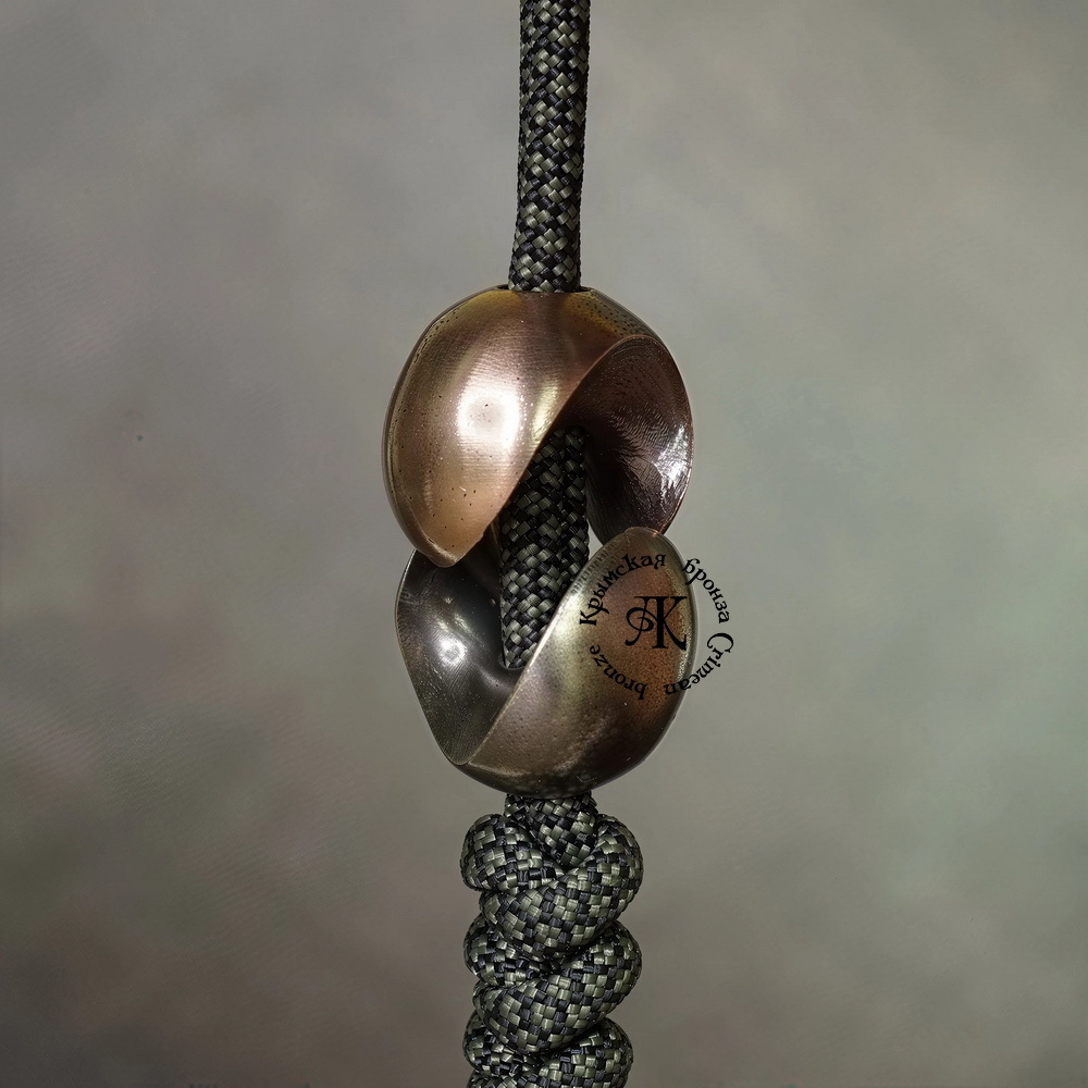 Темлячная бусина "Сфера 2023" для ножей , биметалл