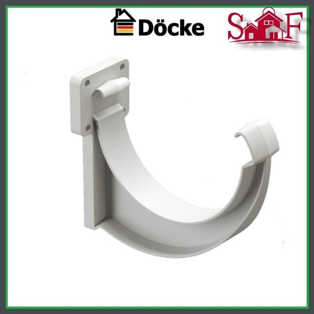 Кронштейн желоба Docke LUX (Пломбир)