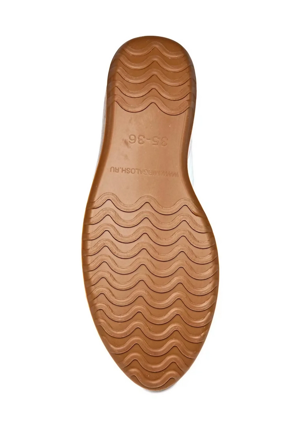 Галоши женские молочный шоколад