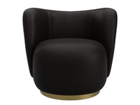 Кресло Лига-072, экокожа GRIFON 12 коричневый