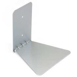 Полка книжная Conceal малая серебристая Umbra