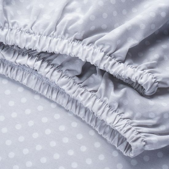 Простыня на резинке  Верона,  120x200х30 , ранфорс  DOMTEKC