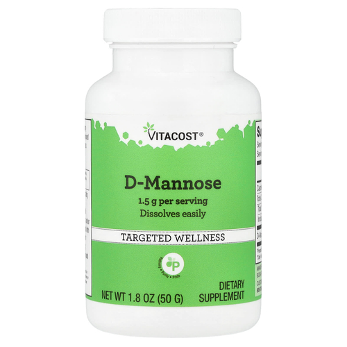 Vitacost, D-манноза, 50 г (1,8 унции)