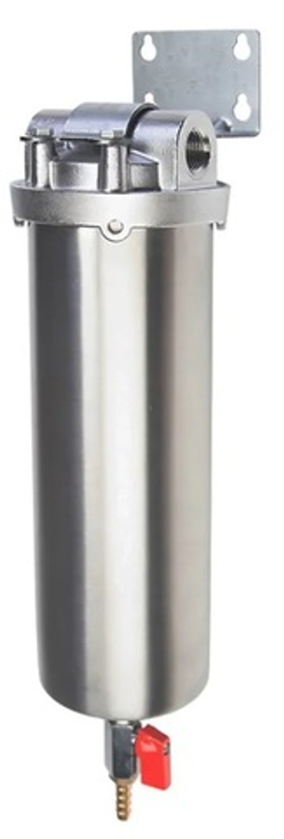 Корпус магистрального фильтра ГИДРОТЕК HSH-10SL 3/4" (нерж.сталь)