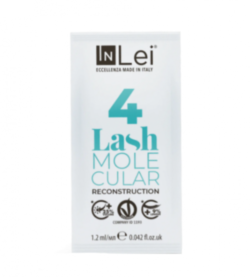 InLei® Молекулярная реконструкция ресниц и бровей "LASH MOLECULAR 4 RECONSTRUCTION", Объем: 1,2мл