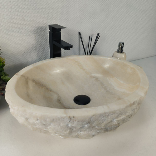 Раковина из оникса Erozy White EO-64276 52*42*16 0213