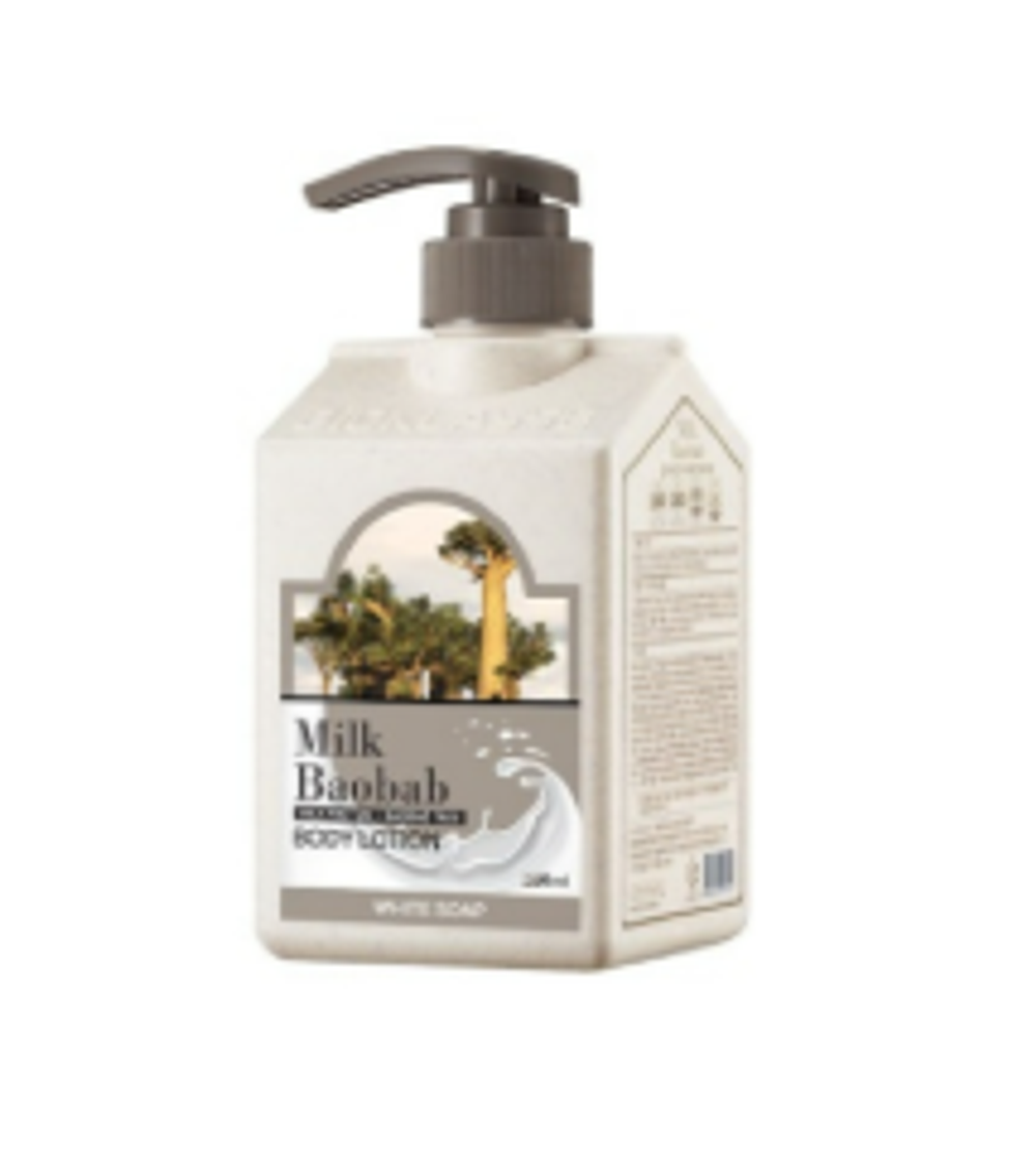 Лосьон для тела с ароматом белого мыла MilkBaobab Perfume Body Lotion White Soap, 250 мл