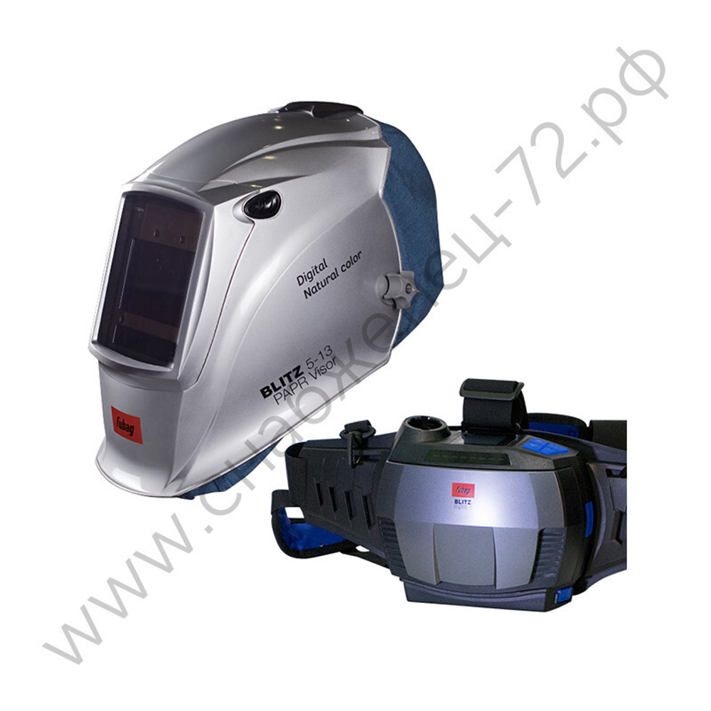 FUBAG Маска сварщика BLITZ 5-13 PAPR III Visor Digital Natural Color