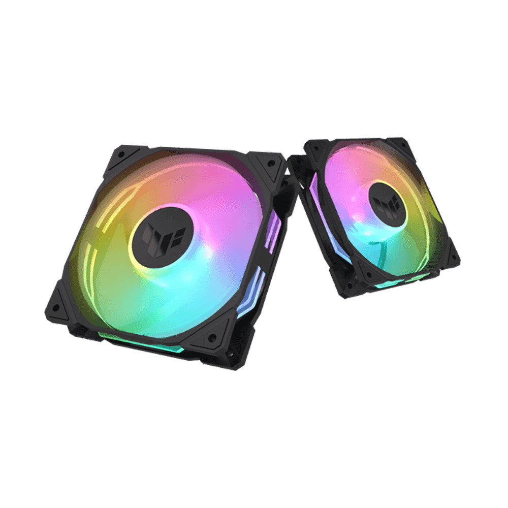 Вентилятор для корпуса ASUS TUF GAMING TR120 FAN ARGB BLACK 3IN1 120x120x28 AuraSync TR120-1/BK/3 IN