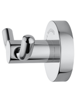 Двойной крючок для ванной WONZON & WOGHAND EASY, Хром (WW-8125)