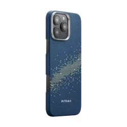 Чехол Pitaka StarPeak Tactile Woven case для iPhone 16 Pro Max, Milky Way Galaxy (KI1602PMYG)