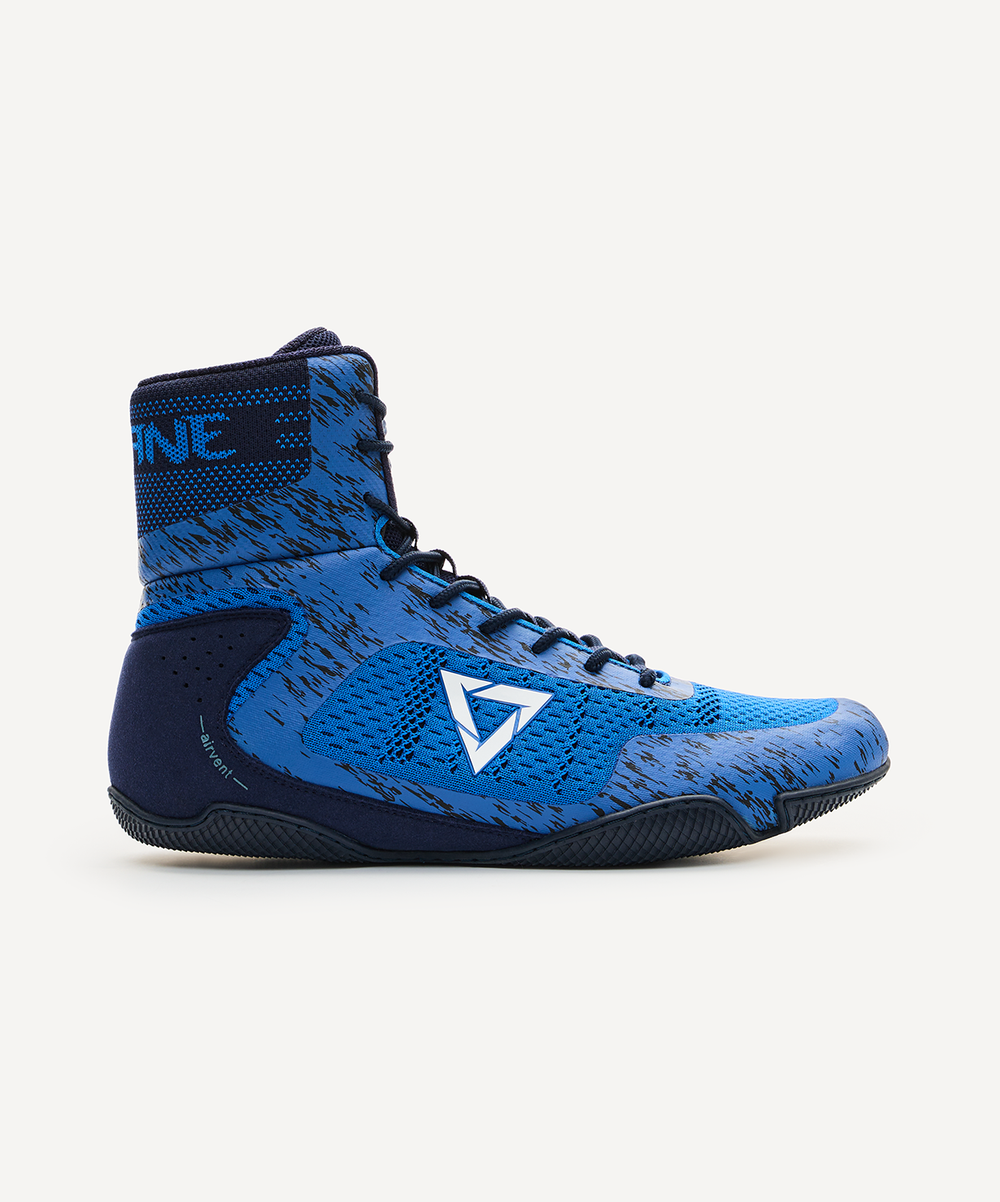 БЕЗ УПАКОВКИ Обувь для бокса INSANE FURY, синий