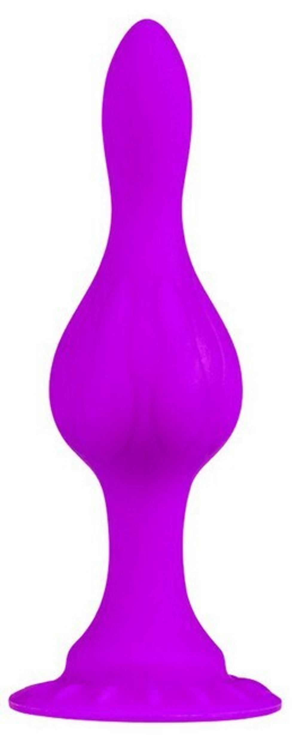 Анальная пробка Alive Bob на присоске (Цвет: фиолетовый)