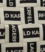 Сумка-шопер k/webbing logo lg tote Karl Lagerfeld - бежевый(235W3029)