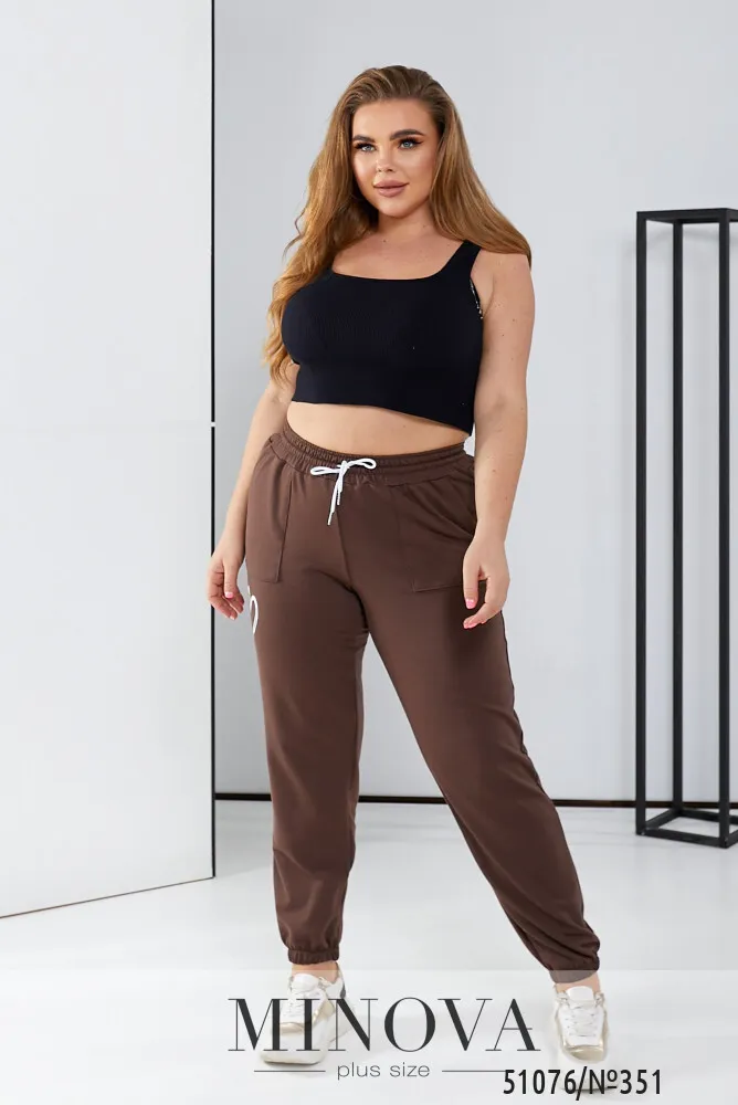 Штаны 351-шоколадный Minova