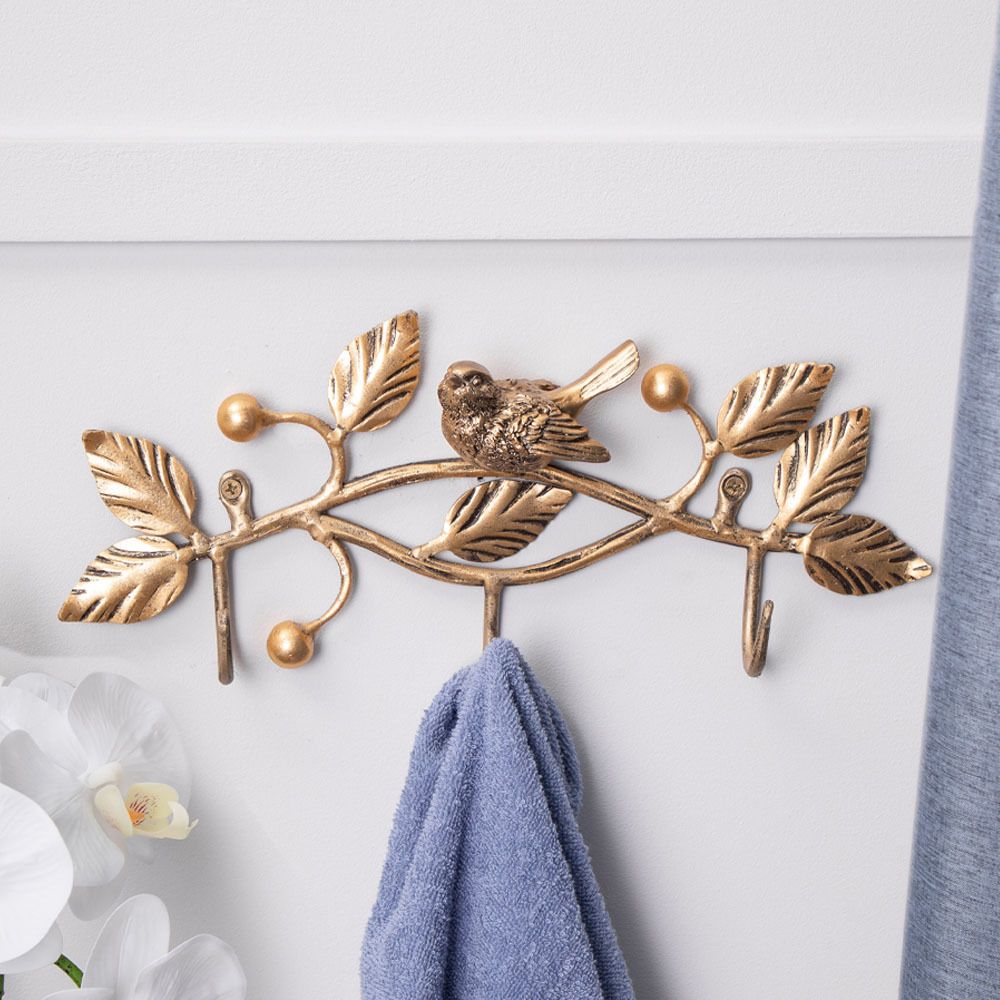 Настенный крючок Птичка Терра Гаэта Амбер