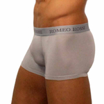 Хлопковые трусы-боксеры (Размер: XL) (Цвет: сиреневый)