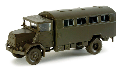 Модель 1:87 MAN 630 box truck, Herpa