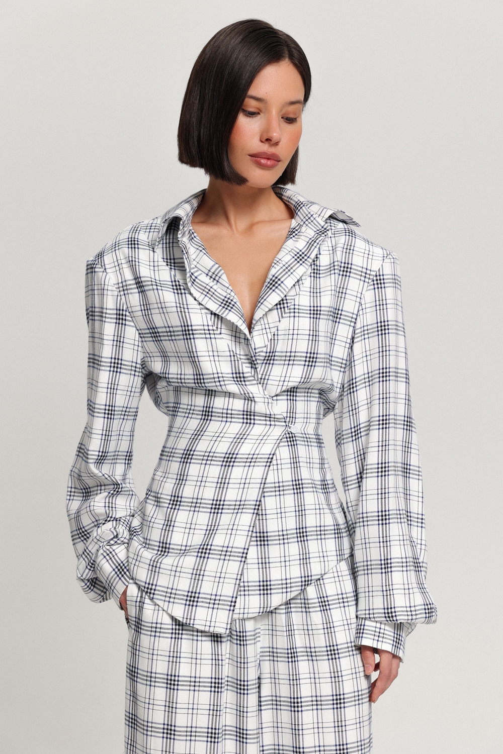 Рубашка в клетку