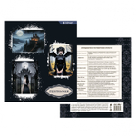 Комплект предметных тетрадей А5 48л., 10 предметов, со справ матер, скрепка, мелов. картон (стандарт), блок офсет, Alingar "Mystical wednesday"