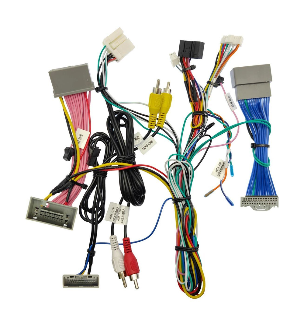 Комплект рамки с разъёмами 9"+can Honda Accord 8 2008-2012 наверх взамен цветного экрана - Car-Smart 9705B